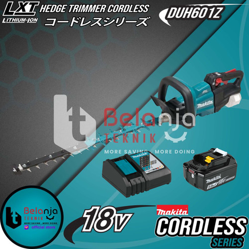 [EZM.3501454] Makita Hedge Trimmer Cordless DUH601Z 18V Potong Dahan Tanaman SET 5AH