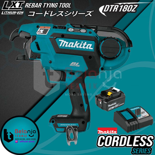 [EZM.3501469] Makita Cordless Rebar Tying Tool DTR180Z Mesin Pengikat Kawat 18V Set