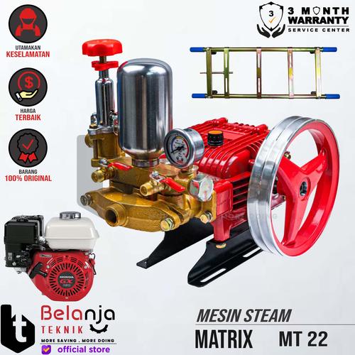 [EZM.3501474] Matrix Power Sprayer Steam PS 22 C + Engine Honda GX 160 H 5.5 HP SET