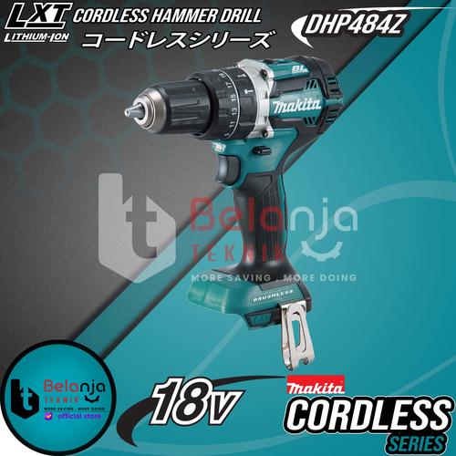 [EZM.3501504] Makita Cordless Hammer Drill DHP484Z Mesin Bor Baterai 18V DHP 484