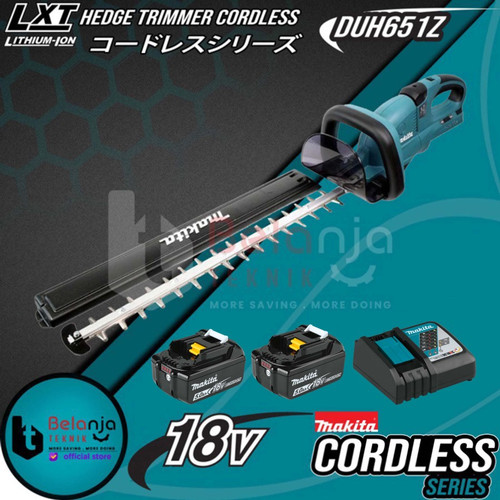 [EZM.3501532] Makita Hedge Trimmer Cordless DUH651Z 18V Mesin Potong Dahan + Baterai