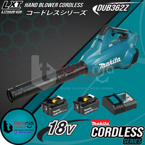 [EZM.3501535] Makita Mesin Peniup Angin DUB362Z 18V Hand Blower Cordless + Baterai