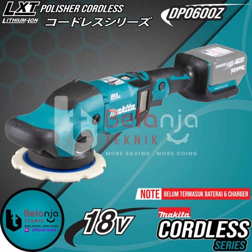 [EZM.3501560] Makita Mesin Amplas Baterai DPO600Z Random Orbit Polisher Cordless 18V