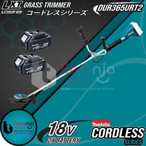 [EZM.3503957] MAKITA Mesin Potong Rumput Cordless DUR365 URT2 Grass Trimmer DUR 365