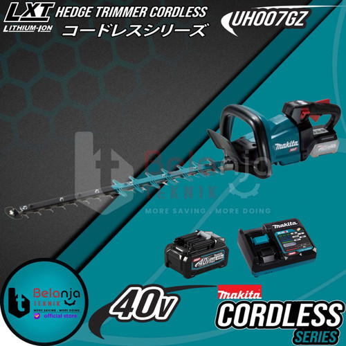 [EZM.3501572] Makita Hedge Trimmer Cordless UH007GZ 40V Potong Dahan + Baterai Set