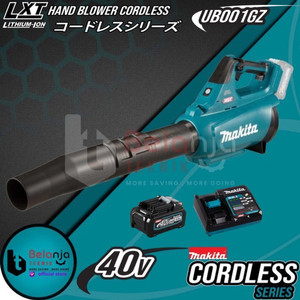 [EZM.3501582] Makita Mesin Peniup Angin UB001GZ Hand Blower Cordless + Baterai 40V