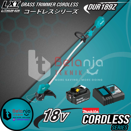[EZM.3501587] Makita Mesin Potong Rumput DUR189Z Grass Trimmer + Baterai 18V Set