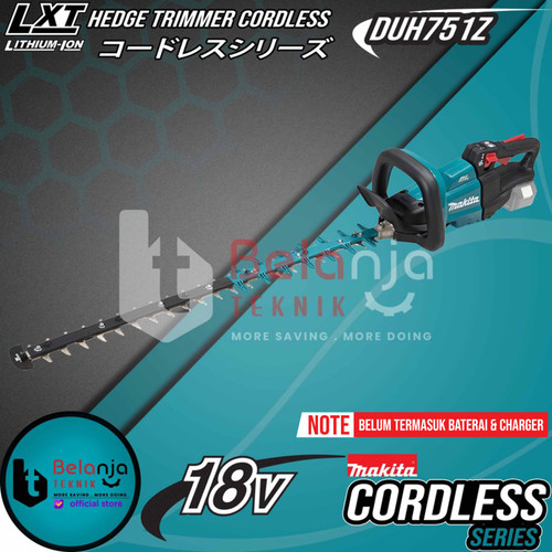 [EZM.3501589] Makita Mesin Potong Dahan Baterai DUH751Z 18V Hedge Trimmer Cordless