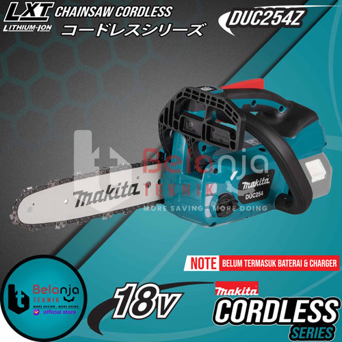 [EZM.3501590] Makita Chainsaw Cordless DUC254Z Mesin Gergaji Potong Kayu Baterai 18V