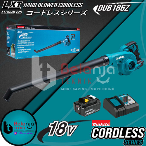 [EZM.3501591] Makita Hand Blower Cordless DUB186Z 18V Mesin Peniup Angin + Baterai