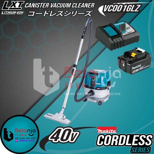 [EZM.3501597] Makita Vacuum Cleaner VC001GLZ Mesin Penghisap Debu + Baterai 40V