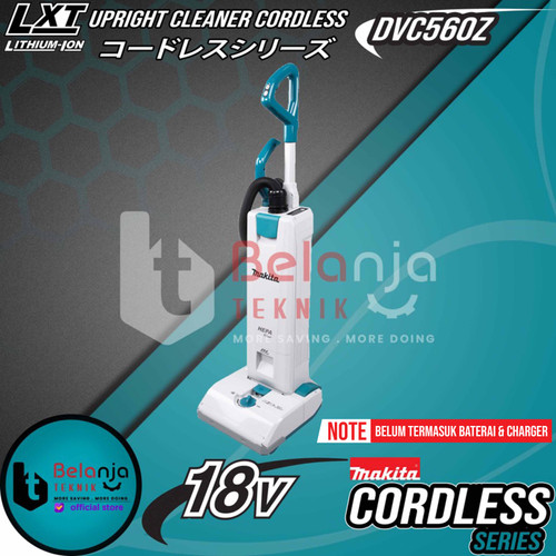 [EZM.3501601] Makita Mesin Penghisap Debu DVC560Z Upright Cleaner Cordless 18V