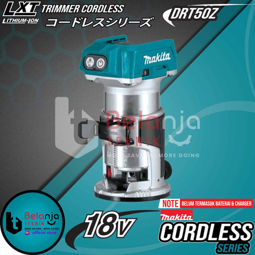 [EZM.3501622] Makita Mesin Profil Kayu Baterai DRT50Z 18V Brushless Laminate Trimmer