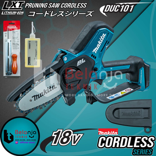 [EZM.3501656] Makita Alat Pemotong Dahan Pohon DUC101Z Pruning Saw Mini Baterai 18V