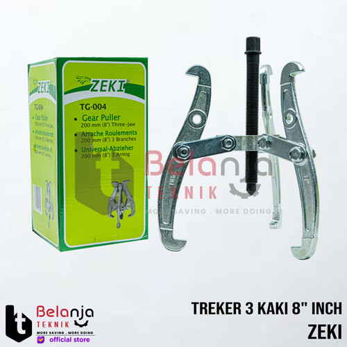 [EZM.3501673] Zeki Treker 3 Kaki 8" Inch Gear Puller 3 Jaw Tracker Bearing Baja 8 In