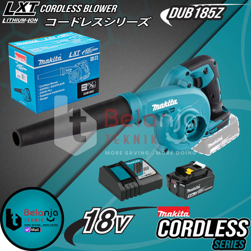 [EZM.3501723] Makita Mesin Blower Cordless DUB185Z 18V Hand Blower Set Baterai