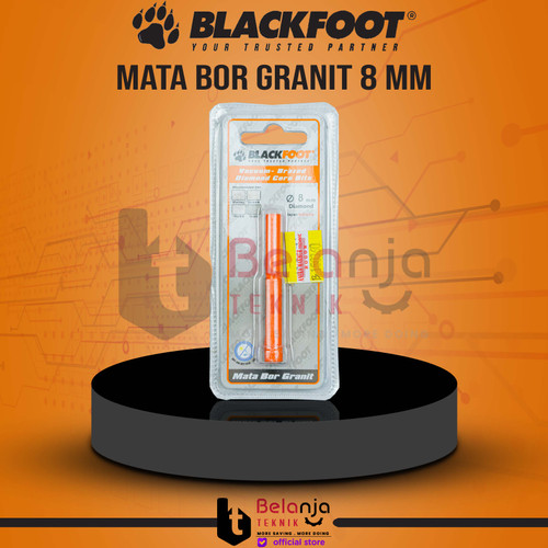 Blackfoot Mata Bor Granit Brazed Diamond Hole Saw 8 MM Core Drill Kaca