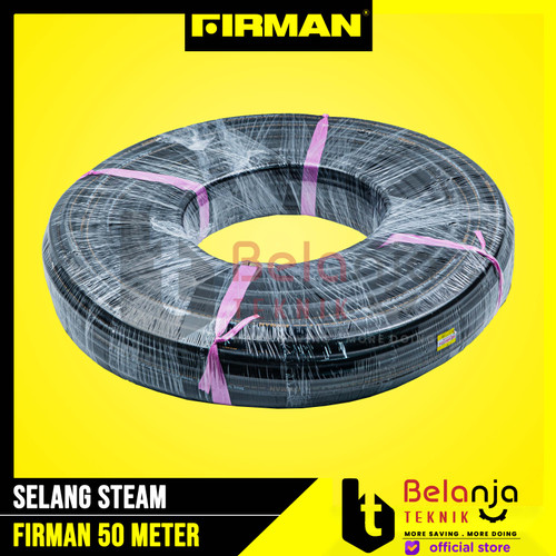 [EZM.3501734] Firman Selang Steam Sanchin Selang Kompresor Spray Hose 3 Ply 50 Meter