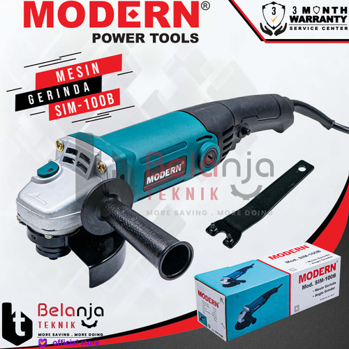 [EZM.3501766] Modern Mesin Gerinda Tangan 4 Inch SIM-100B LISTRIK 400 WATT SIM100B