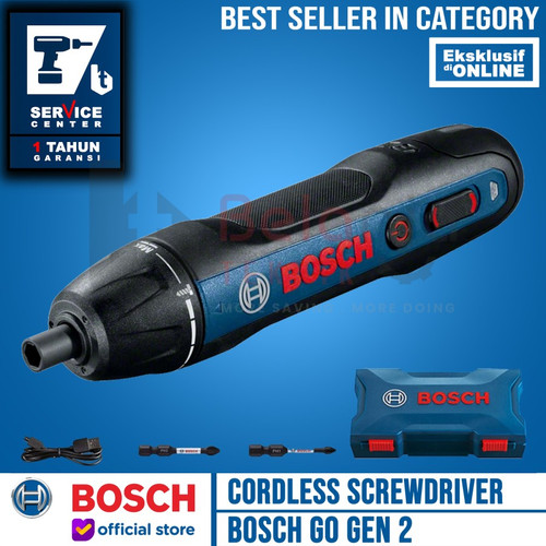 BOSCH GSB 550 Freedom Kit Impact Drill SET Bor Tembok Beton 13 mm 550W