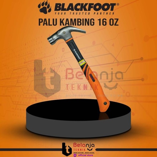 Blackfoot Palu Kambing Heavy Duty 16 Oz Claw Hammer 16oz Paku Beton