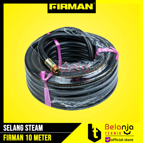 [EZM.3501854] Firman Selang Steam Sanchin Kompresor Angin Spray Hose 3 Ply 10 Meter