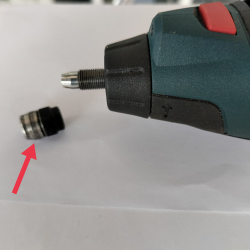 [EZM.3501868] Bosch Protection Sleeve Bor GRO 12V-35 Sparepart Pelindung Kepala Bor
