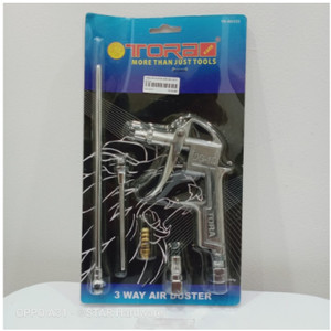 [EZM.3501877] Tora Air Duster Gun 3 Way DG-10 Semprotan Angin Kompressor Boster 1/4"