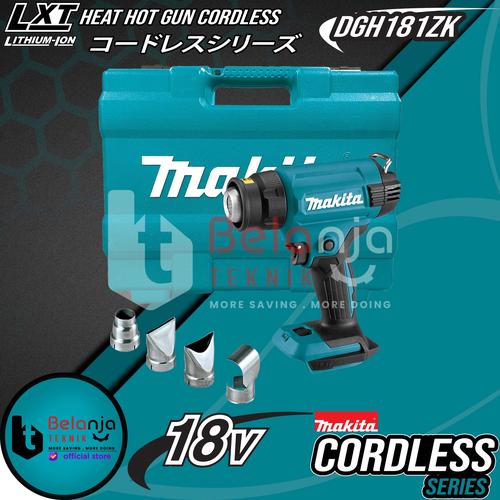 [EZM.3501881] Makita Mesin Blower Udara Panas Baterai DHG181ZK Heat Hot Gun Cordless