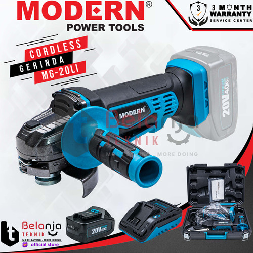 [EZM.3505344] MODERN Mesin Gerinda Tangan 4 Inch M 2350 B LISTRIK 570 WATT M2350B