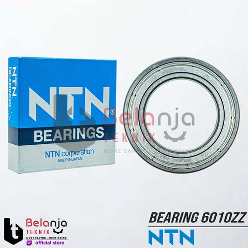[EZM.3501917] NTN Ball Bearing 6010-ZZ Laker Laher Klahar Bantalan Bola Japan 6010ZZ
