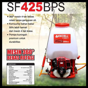 [EZM.3501951] Excell Knapsack Power Sprayer SF 425 BPS 4 Tak Mesin Semprot Hama