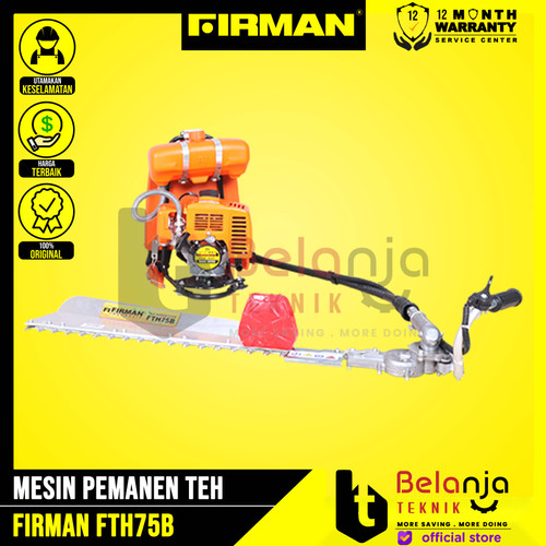 [EZM.3501955] Firman Tea Harvester Bensin FTH75B Mesin Pemanen Teh FTH 75 B 2 Tak