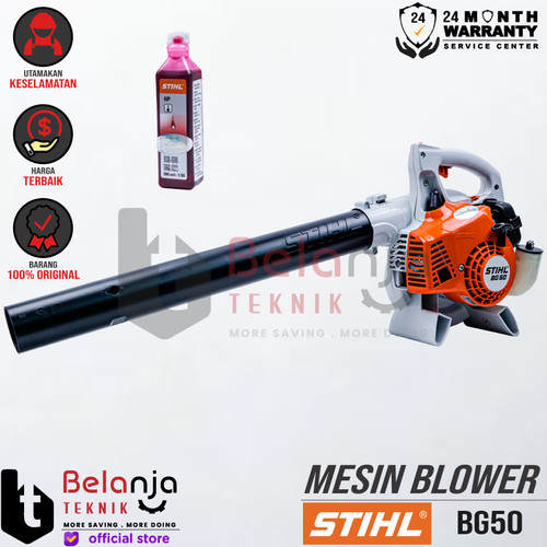 STIHL Mesin Blower Tangan BG 50 Peniup Angin Bensin BG50 Hand Blower