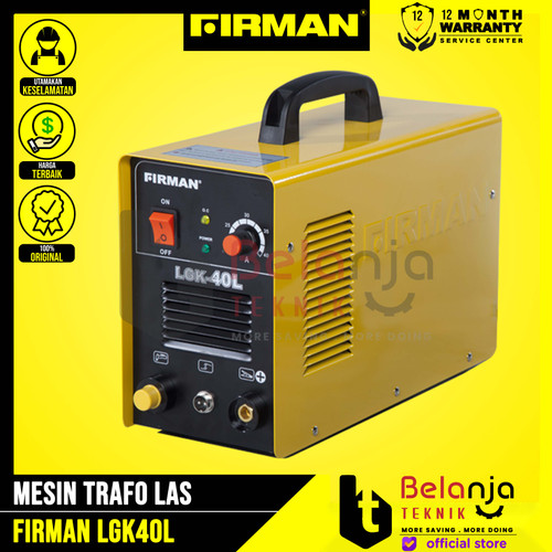 [EZM.3501959] Firman Welding Machine LGK 40 L Mesin Travo Trafo Las LGK40 L Inverter