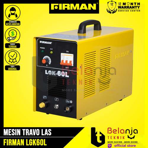 [EZM.3501961] Firman Welding Machine LGK 60L Mesin Travo Las Trafo LGK60L Inverter