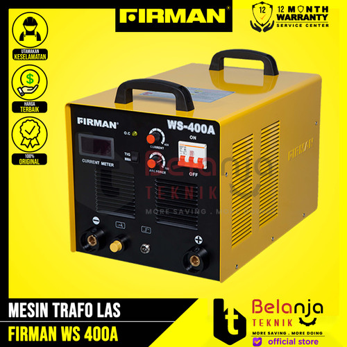 [EZM.3501963] Firman Mesin Travo Las WS 400A Trafo DC MMA Inverter Heavy Industrial