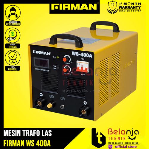 [EZM.3501963] Firman Mesin Travo Las WS 400A Trafo DC MMA Inverter Heavy Industrial