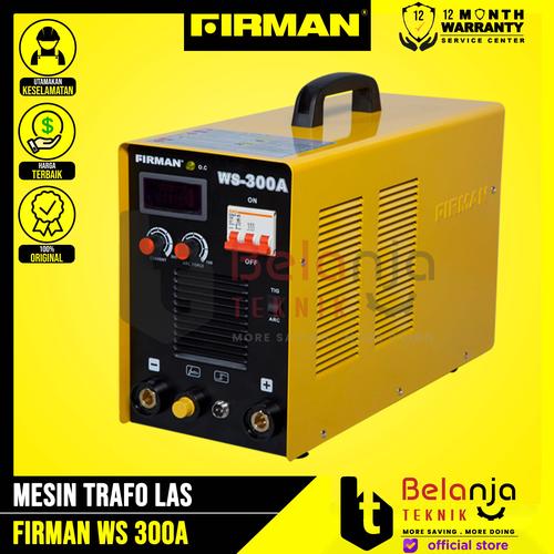 [EZM.3501964] Firman Mesin Travo Las WS 300A Trafo DC MMA Inverter Heavy Industrial