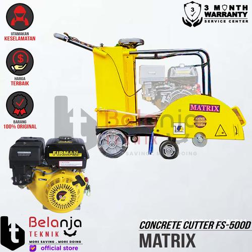 [EZM.3501972] Matrix Concrete Cutter FS-500D Mesin Potong Aspal Engine Firman SFE270
