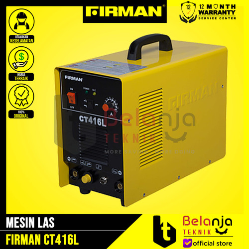 [EZM.3501980] Firman Welding Machine CT 416L Mesin Las MMA Inverter Heavy Industrial