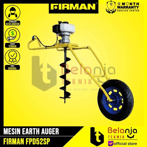 [EZM.3502031] Firman Earth Auger FPD 52 SP 8 Inch Mesin Gali Lubang Tanah FPD52SP