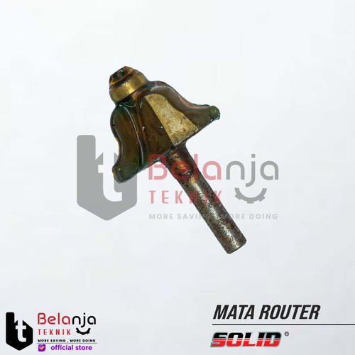 [EZM.3502038] Solid Mata Router Mata Profil 308-021 Mata Profil Roman Ogee Bit 1/4"
