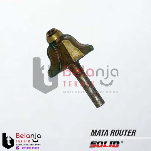 [EZM.3502038] Solid Mata Router Mata Profil 308-021 Mata Profil Roman Ogee Bit 1/4"