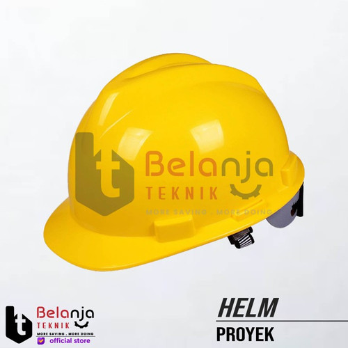 [EZM.3502139] MSK Helm Proyek Safety Helm SNI Kuning Helm Proyek Tukang Safety Helm