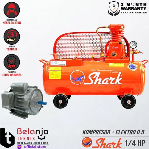 [EZM.3505212] Air Compressor Shark 0.25 HP Plus Electro Motor 0.5 HP