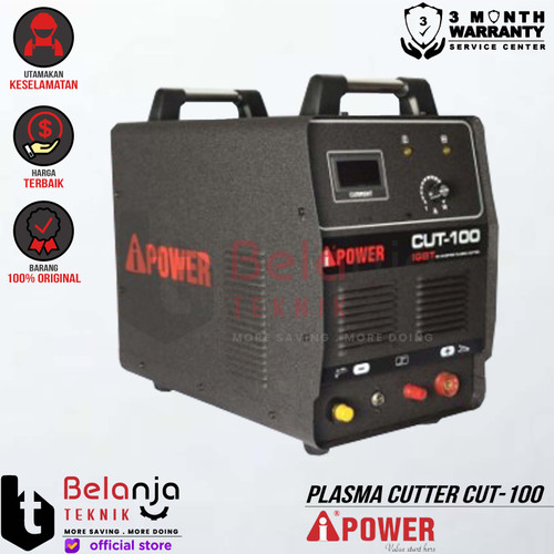 [EZM.3502268] AIPower Mesin Pemotong Plasma Cutter Cut-100 Full Bridge IGBT 380 V