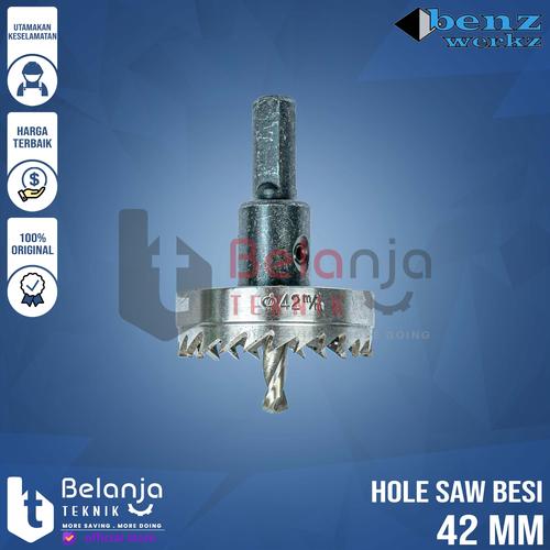 [EZM.3502351] Benz Mata Bor Hole Saw Besi 42 MM Holesaw Pelubang Besi 42MM Benz
