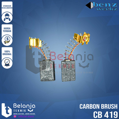 [EZM.3502369] Benz Carbon Brush CB 419 Bostel Arang Sepul Kul Spull CB419 Sepul Kul