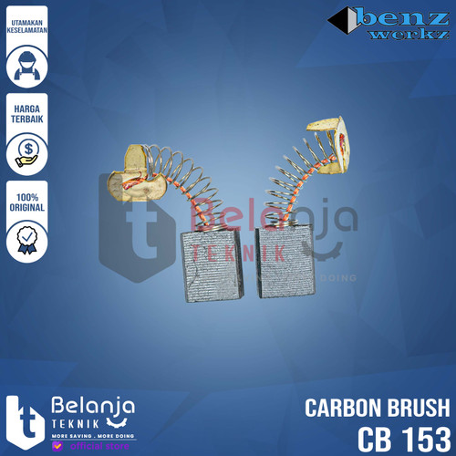 [EZM.3502371] Benz Carbon Brush CB 153 Arang Kul Spul Brostel CB153 Mesin Router